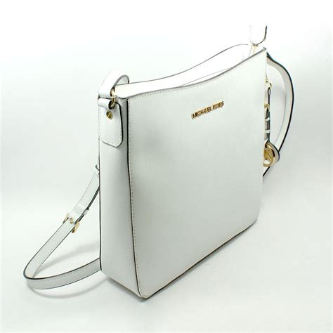 michael kors white crossbody bag